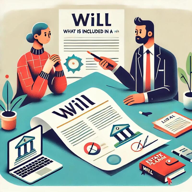 What is Included in a Will? Estate Planning