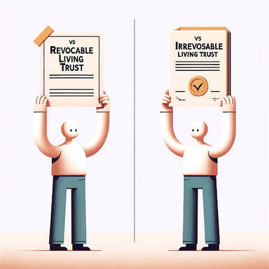 Revocable vs Irrevocable Living Trust