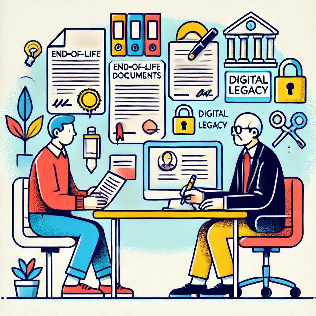 Create a secure digital legacy 9 end of life documents